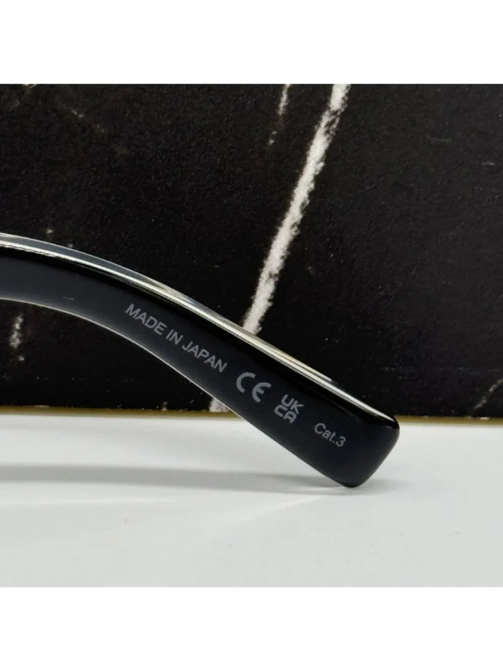 Saint Laurent SL662 001 Square Black Gray Sunglasses